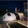 大型充氣夢(mèng)幻大熊貓主題樂園百萬海洋球池鯨魚島兒童親子樂園帳篷