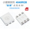 新品發布“““4040高端貼片燈珠  晶元/科瑞芯片，白光,RGB燈條高端燈珠