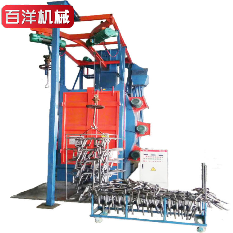 河北泊頭拋丸機廠商  吊鉤式拋丸機 拋丸機 吊鉤 拋丸機環保型