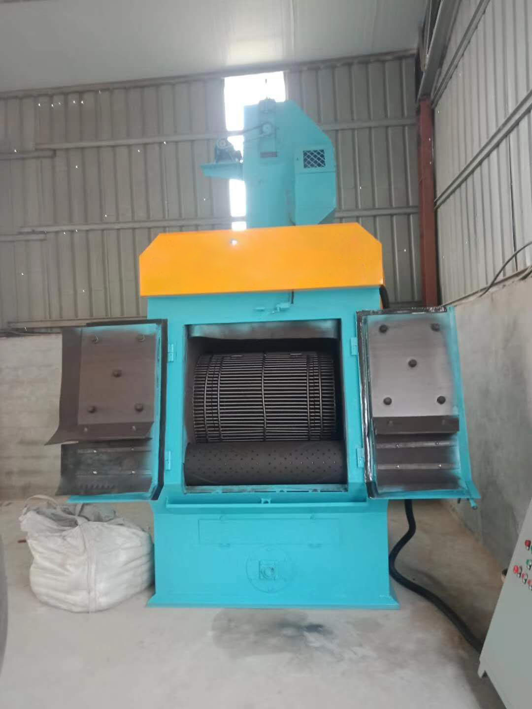 滄州鹽山拋丸機廠家供應  彎頭履帶式拋丸機  3210 履帶式拋丸機生產廠家
