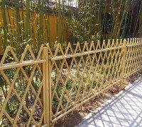 新農村建設用不銹鋼竹籬笆景觀園藝護欄庭院圍欄柵欄竹節護欄 (4)