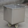 廠家專(zhuān)業(yè)定制200L料斗車(chē) 肉斗車(chē) 不銹鋼小料車(chē) 物料車(chē)