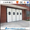 深圳廠家直銷保溫車庫工業(yè)折疊門 防雨帶小門折疊式工業(yè)車庫門