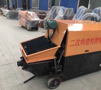 二次構造柱泵上料機二次構造柱泵澆筑機澆注機混凝土輸送泵 (5)