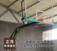 生產廠家_電動液壓 液壓籃球架_標準 成人籃球架 (1)