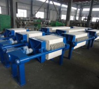 XMJ3/500廂式壓濾機千斤頂手動廂式壓濾機含水率低 (3)