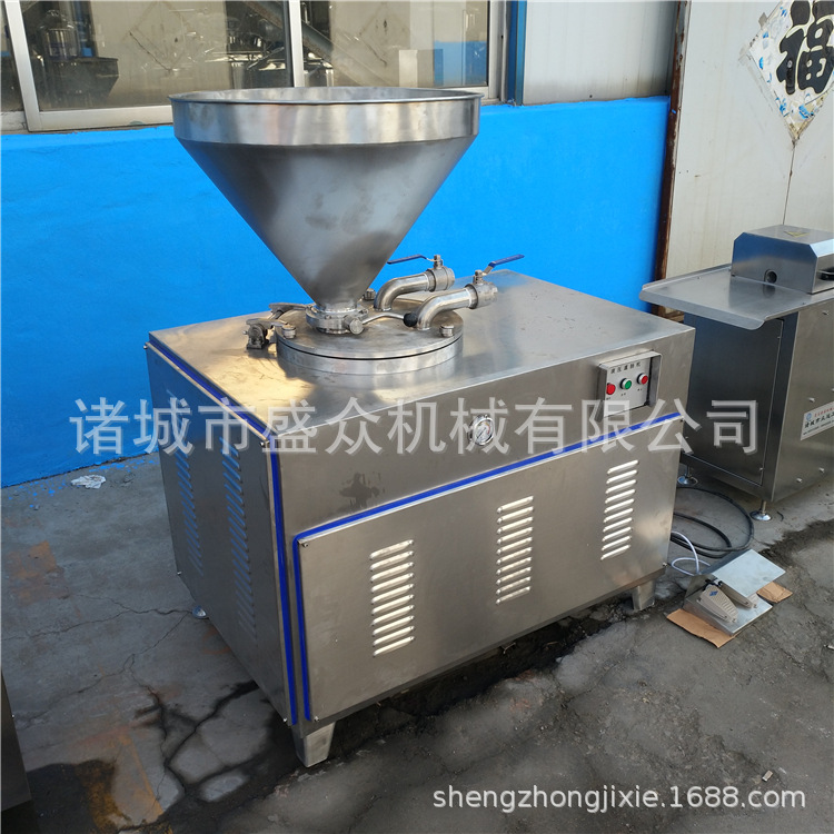 液壓灌腸機  自動香腸灌腸機  哈爾濱紅腸成套加工設備示例圖10