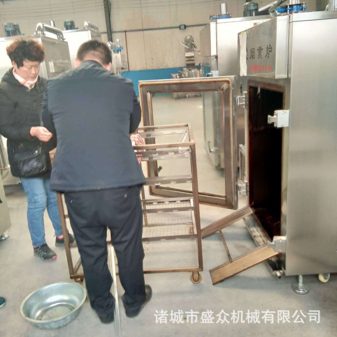 液壓灌腸機  自動香腸灌腸機  哈爾濱紅腸成套加工設備示例圖2