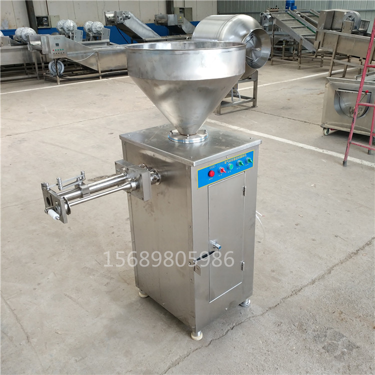 液壓灌腸機  自動香腸灌腸機  哈爾濱紅腸成套加工設備示例圖12