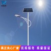 工廠直銷 新農村太陽能路燈led 6米一體化太陽能路燈生產廠家路燈