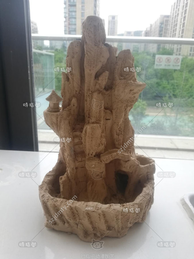 陶藝景觀，陶藝作品，時指間陶藝，時指間陶藝加盟店，陶藝店裝修，開陶藝店，陶藝店 (10)