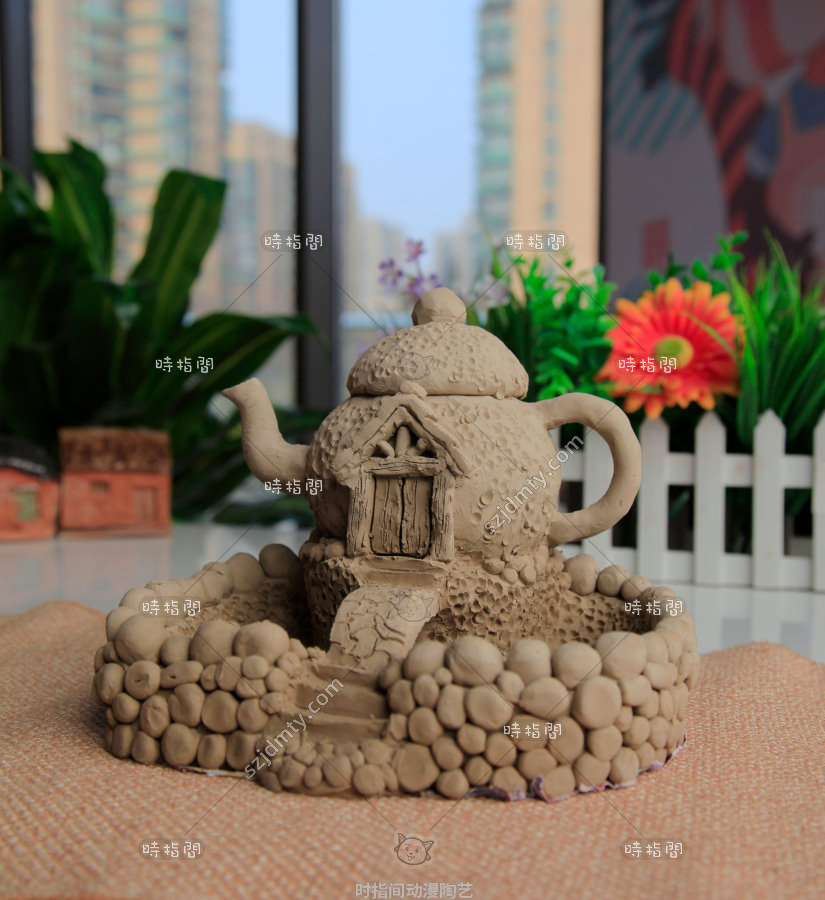 陶藝景觀，陶藝作品，時指間陶藝，時指間陶藝加盟店，陶藝店裝修，開陶藝店，陶藝店 (8)