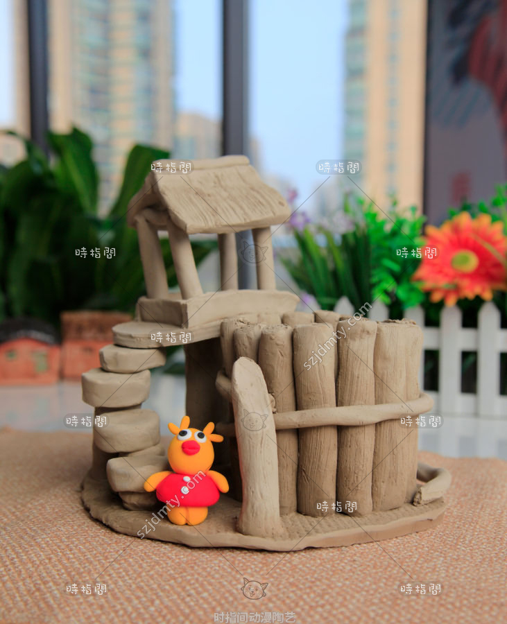 陶藝景觀，陶藝作品，時(shí)指間陶藝，時(shí)指間陶藝加盟店，陶藝店裝修，開(kāi)陶藝店，陶藝店 (7)