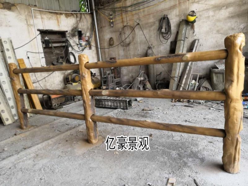 1.8米仿樹藤三橫梁欄桿
