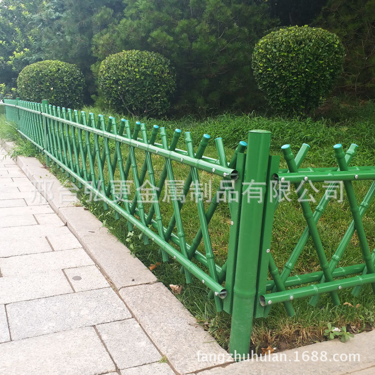 仿竹籬笆 竹節護欄
