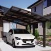 名豪a-078別墅停車棚 別墅露臺棚 耐力板停車棚 遮陽棚 雨棚
