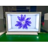 東莞惠華49寸透明櫥窗展柜、觸摸互動展柜