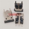 MICRO 5P 立貼母座 直立式貼板 貼片SMT 加長10.0mm 10.5mm