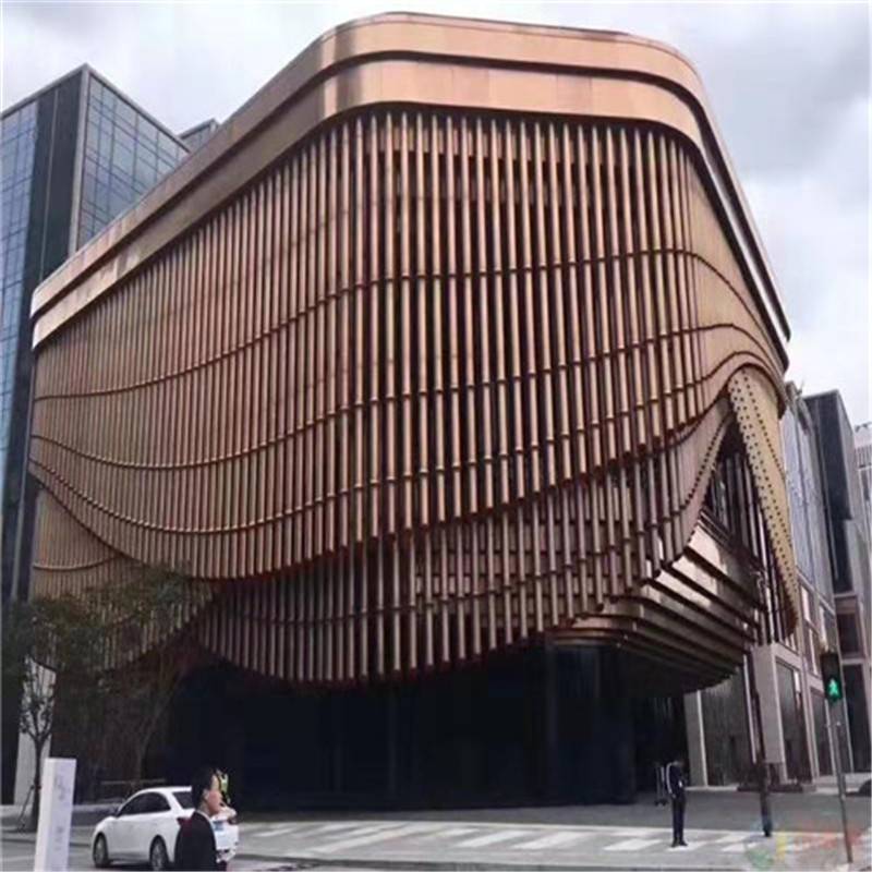 廣東清遠(yuǎn)幕墻鋁方通歐品 沖孔鋁方通 材料批發(fā)