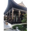 新中式門窗  復古鋁合金門窗 懸掛式中式凹弧形門窗 支持來尺寸設計畫圖定制廠家直銷