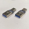 Type-c母座轉(zhuǎn)USB 3.0 公頭 轉(zhuǎn)接頭 L=28 31 32 35 A公轉(zhuǎn)type-c母