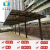 北京通州華美h-02小區停車棚家用車棚別墅汽車棚車庫雨蓬廠家