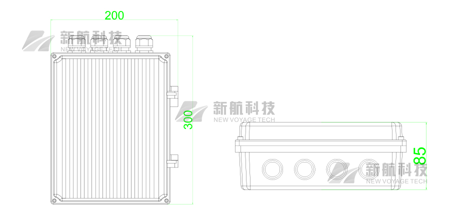 障礙燈結構圖,航空障礙燈結構圖