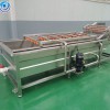可定制不銹鋼翻浪式清洗機(jī) 柑桔氣泡清洗機(jī) 百香果商用清洗流水線