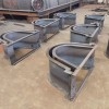 混凝土流水槽模具耐磨抗壓， u型流水槽鋼模具來圖定制