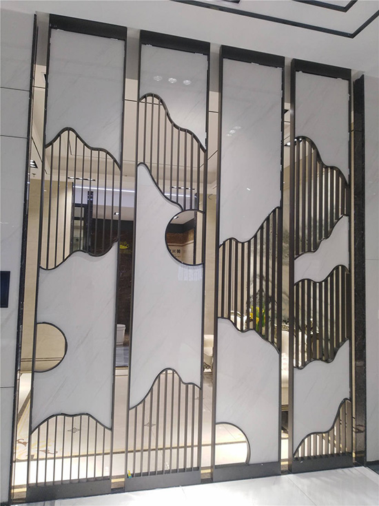 裝飾屏風(fēng)隔斷客廳定制