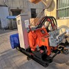 步履式50旋噴鉆機施工現場 履帶雙錨固鉆機