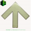 慧海廠生產(chǎn)地鐵站蓄光自發(fā)光安全疏散導(dǎo)向標(biāo)識牌