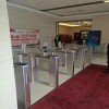 安普瑞APR 超級商場工廠通道速通門擺閘 系統(tǒng)門禁翼閘小擺閘寫字樓防尾隨人行通道閘機 超市速通門
